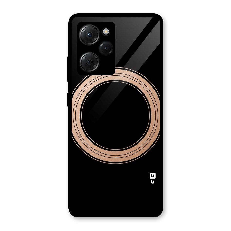 Elite Circle Glass Back Case for Poco X5 Pro