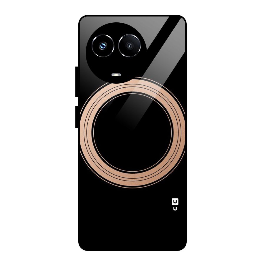 Elite Circle Glass Back Case for Realme 11X