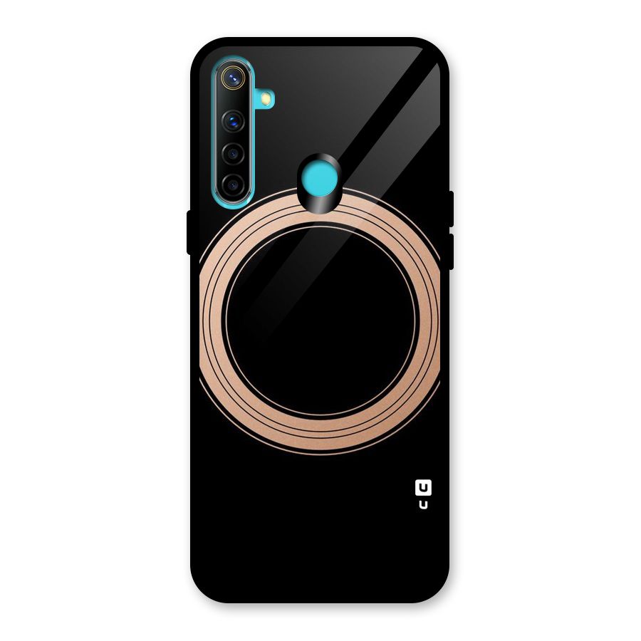 Elite Circle Glass Back Case for Realme Narzo 10