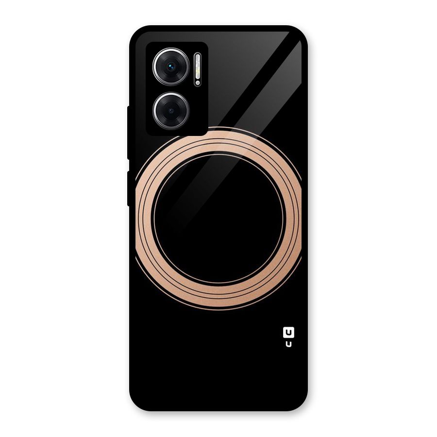 Elite Circle Glass Back Case for Redmi 11 Prime 5G