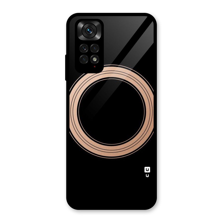 Elite Circle Glass Back Case for Redmi Note 11S
