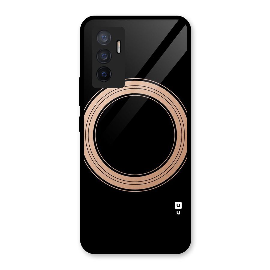 Elite Circle Glass Back Case for Vivo V23e