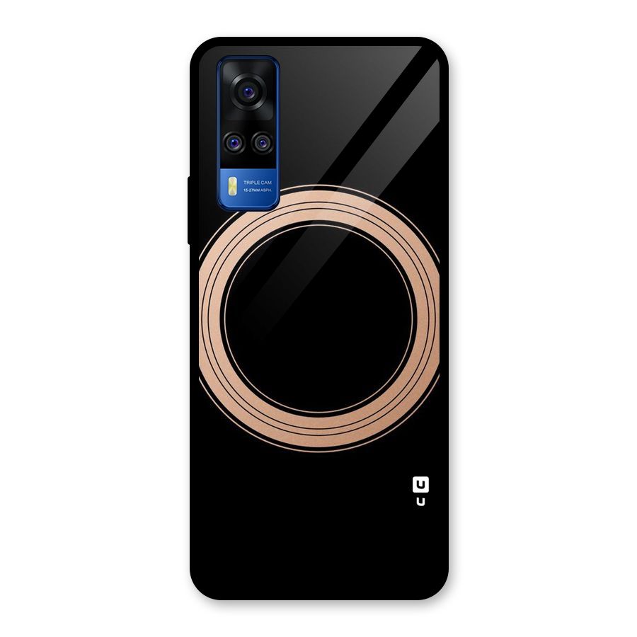 Elite Circle Glass Back Case for Vivo Y31