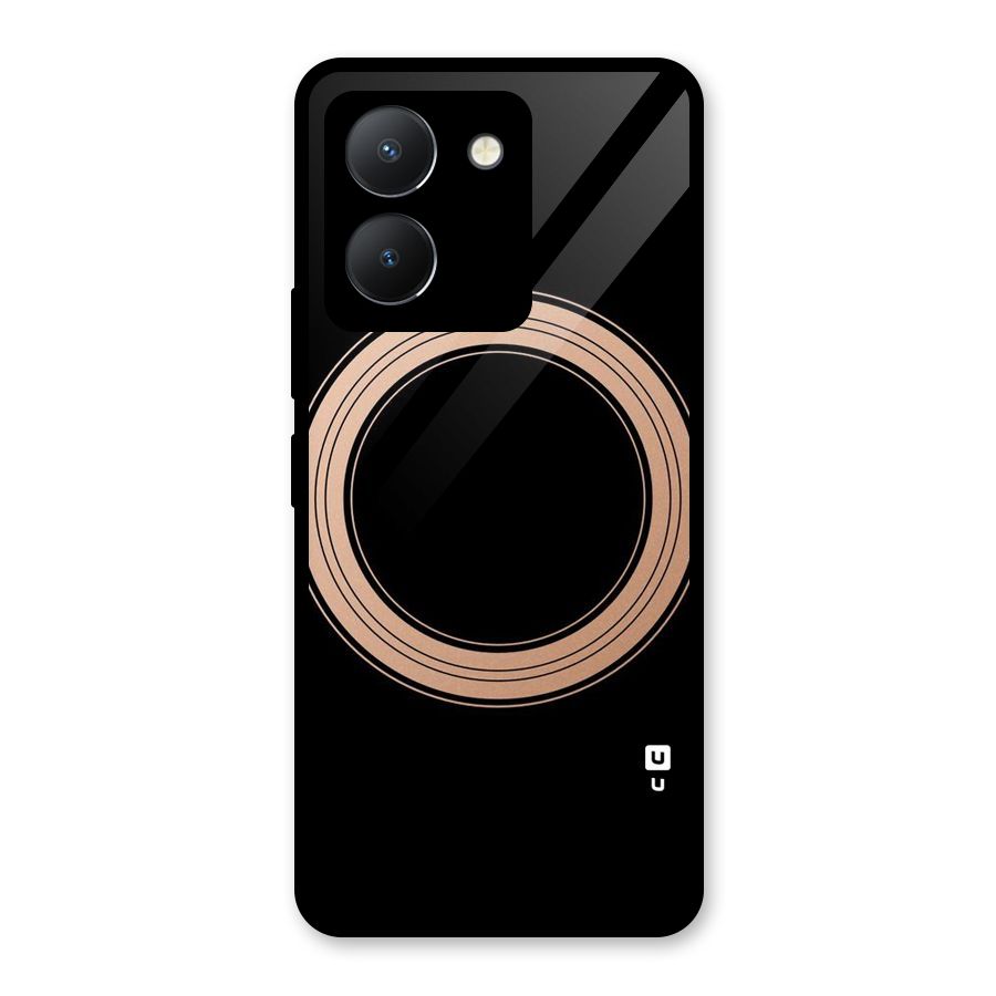 Elite Circle Glass Back Case for Vivo Y36
