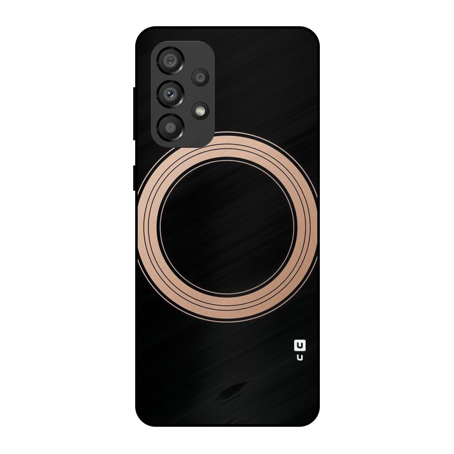 Elite Circle Metal Back Case for Galaxy A33 5G