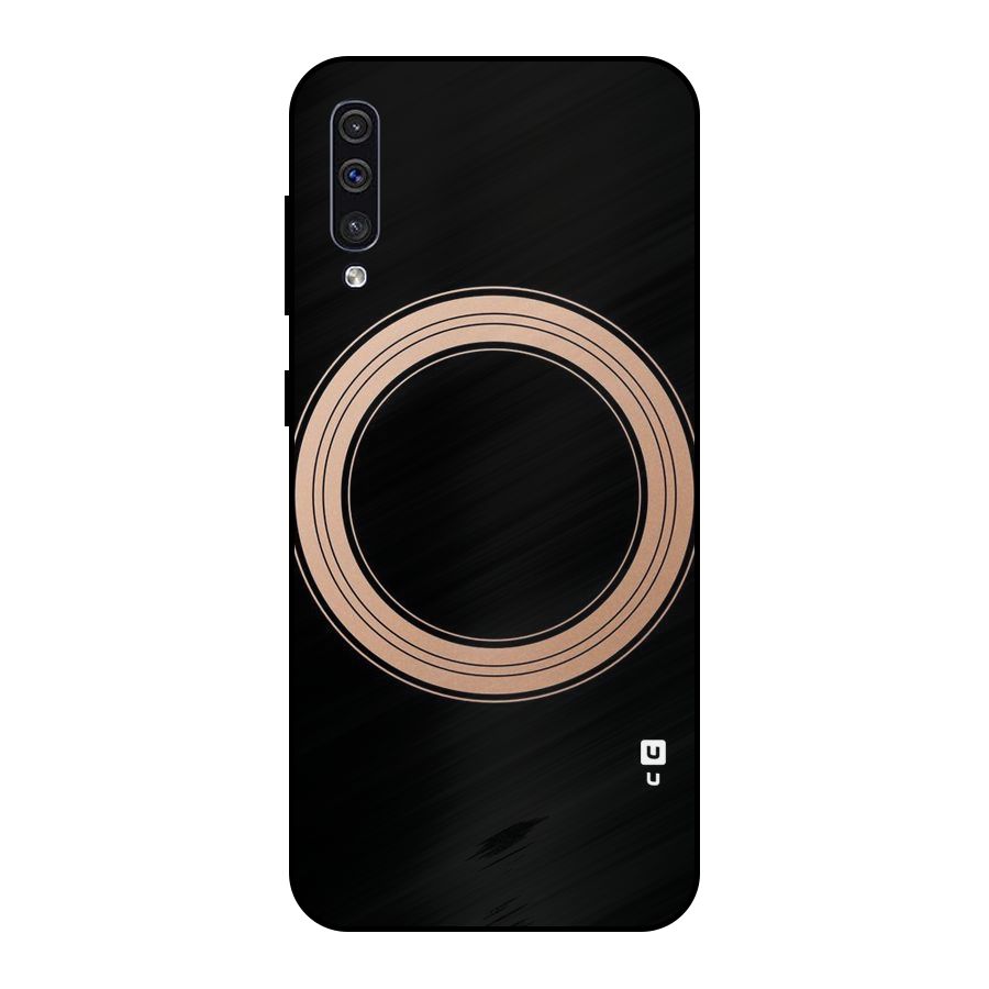 Elite Circle Metal Back Case for Galaxy A50s