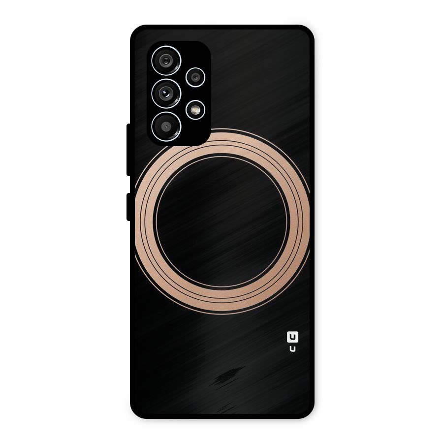 Elite Circle Metal Back Case for Galaxy A53 5G