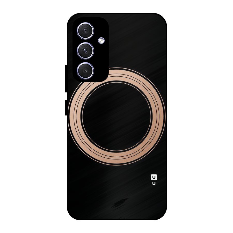 Elite Circle Metal Back Case for Galaxy A54