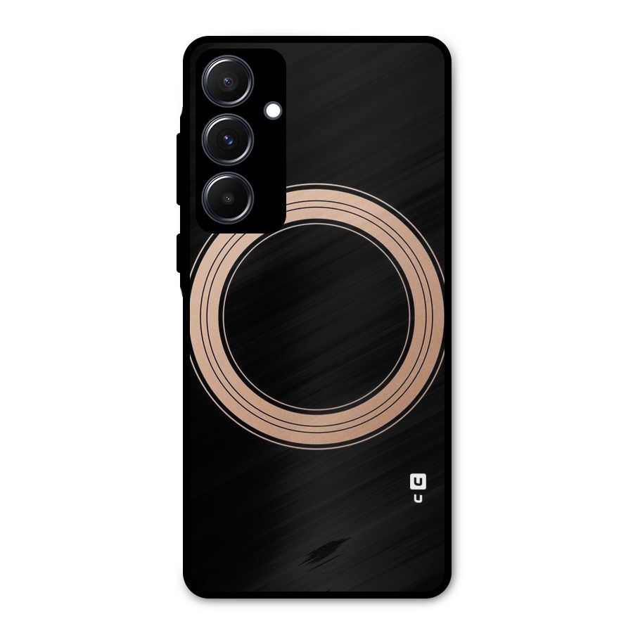 Elite Circle Metal Back Case for Galaxy A55