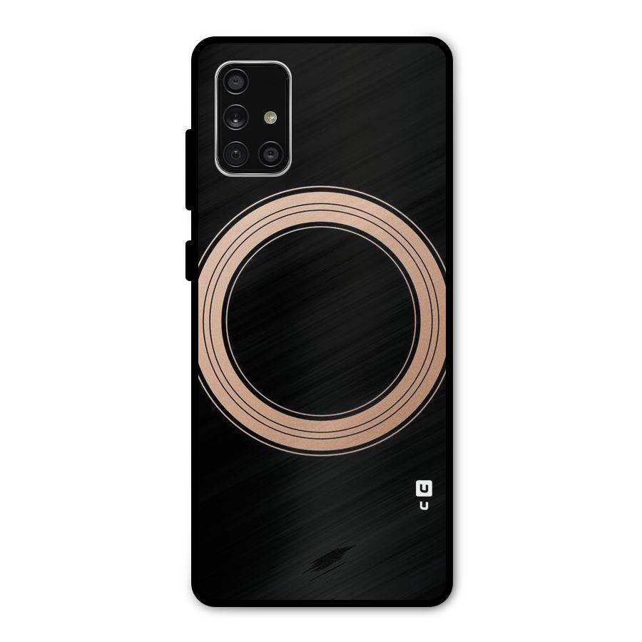 Elite Circle Metal Back Case for Galaxy A71