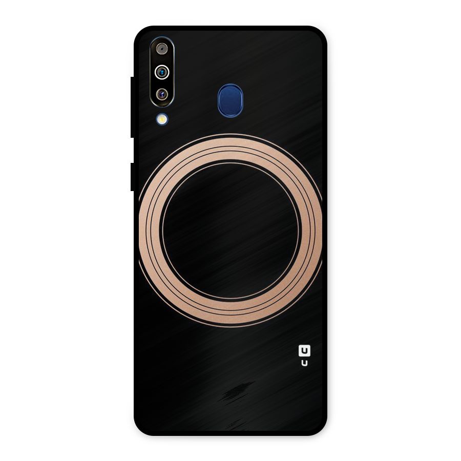 Elite Circle Metal Back Case for Galaxy M30