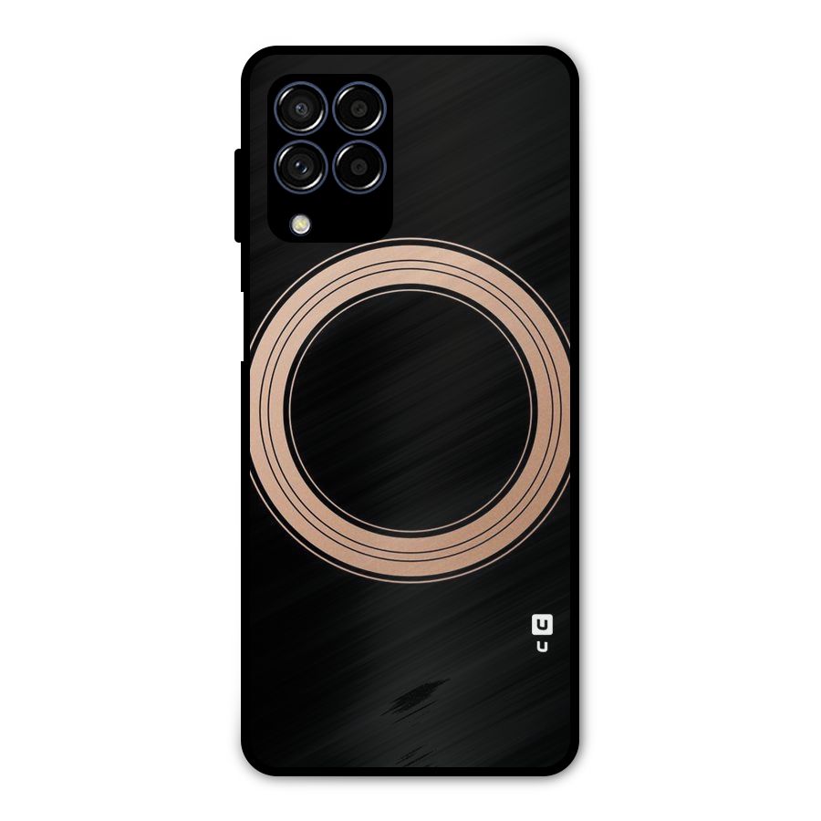 Elite Circle Metal Back Case for Galaxy M53 5G