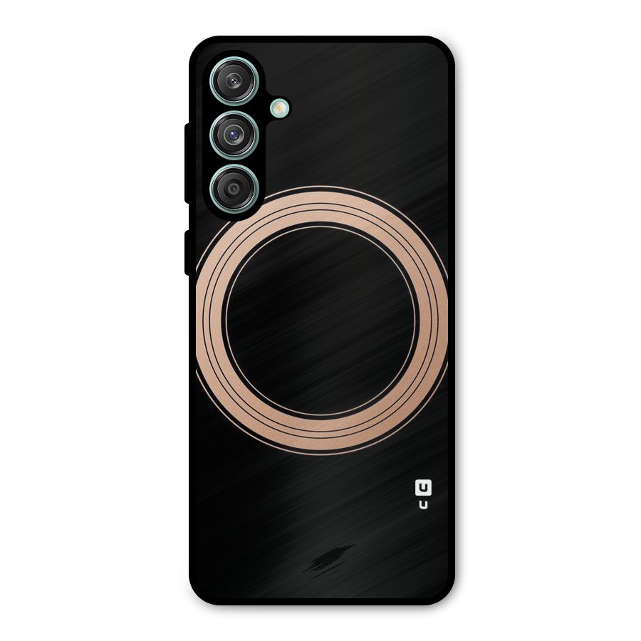Elite Circle Metal Back Case for Galaxy M55 5G