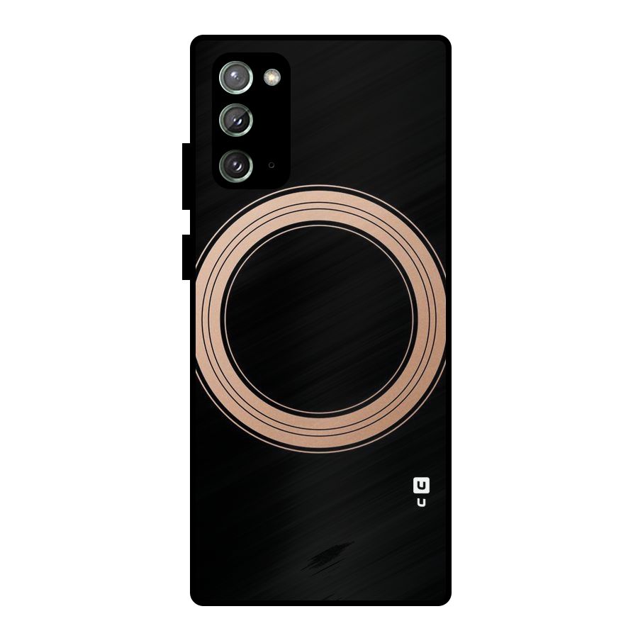 Elite Circle Metal Back Case for Galaxy Note 20
