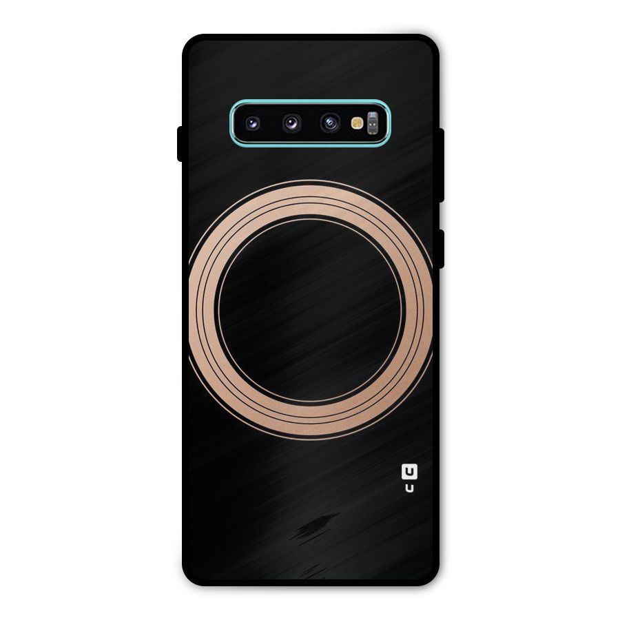 Elite Circle Metal Back Case for Galaxy S10 Plus