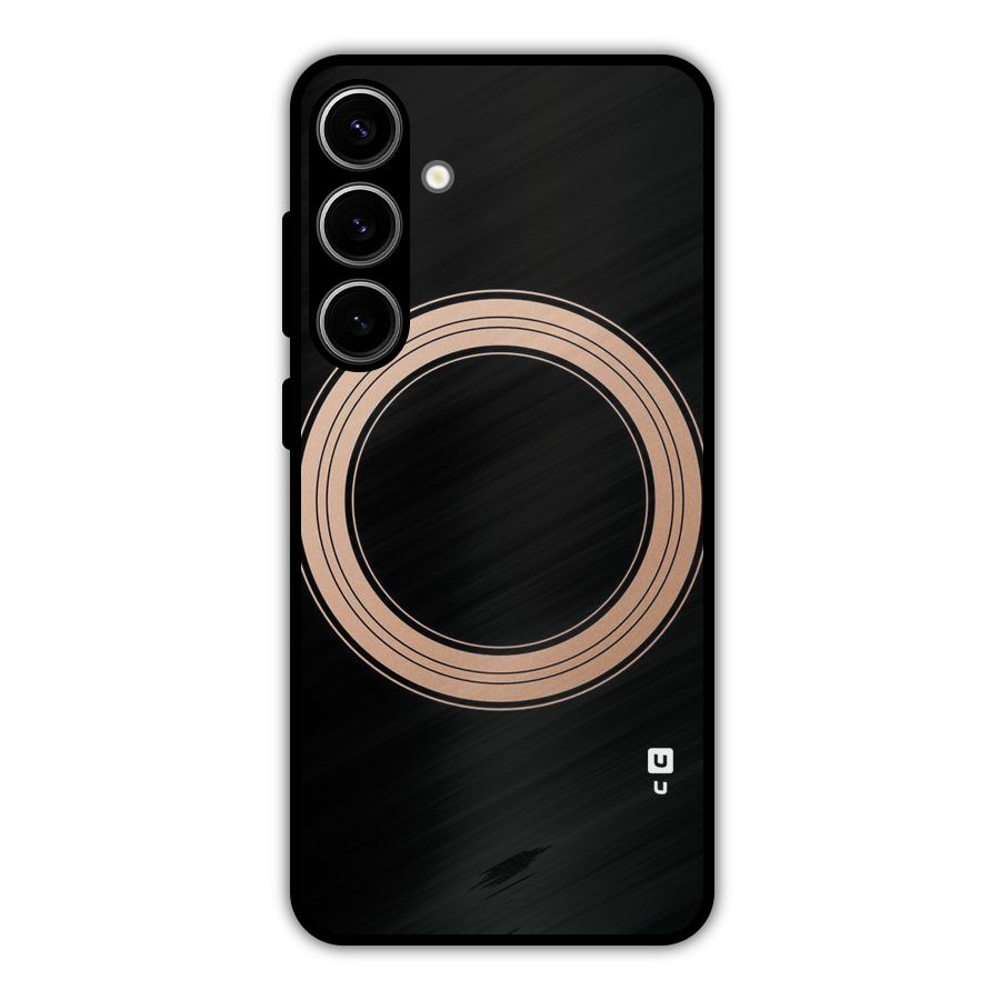 Elite Circle Metal Back Case for Galaxy S24 Plus