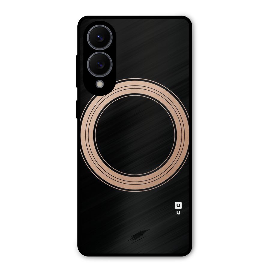 Elite Circle Metal Back Case for Galaxy S25 Edge