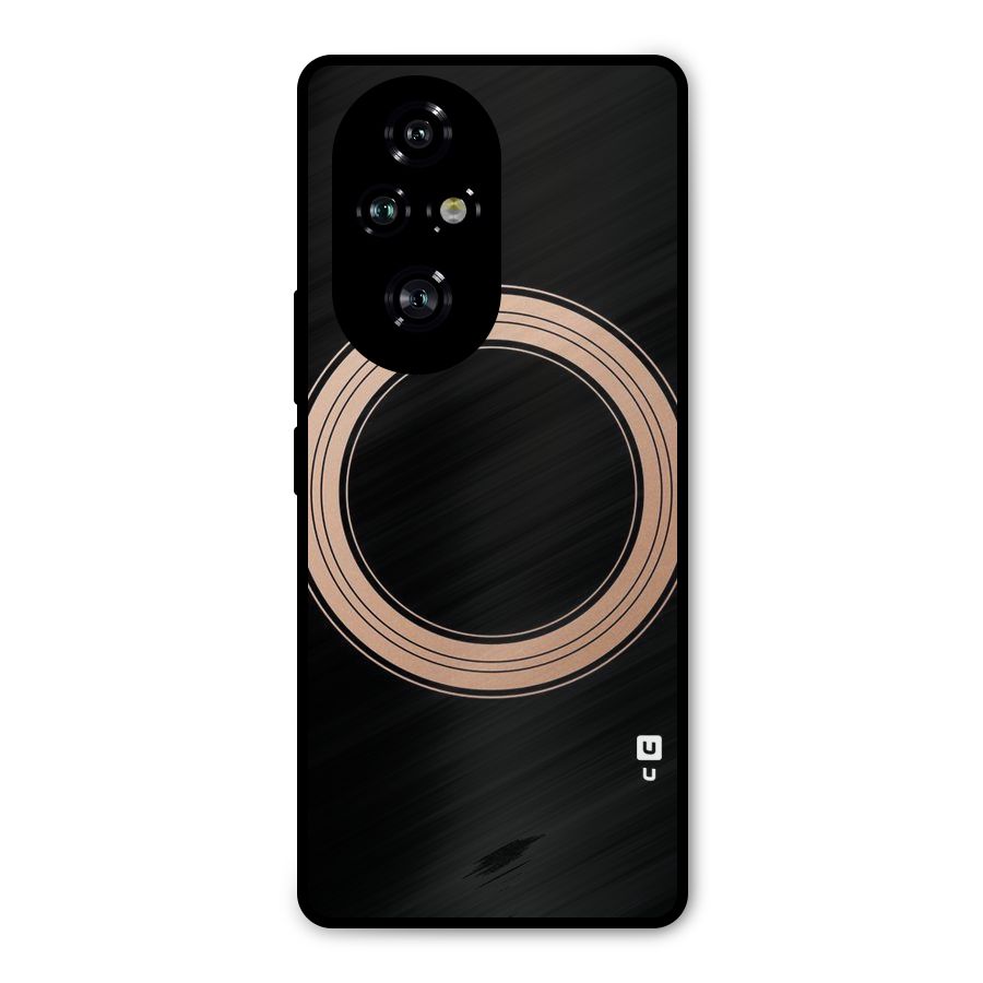 Elite Circle Metal Back Case for Honor 200 Pro