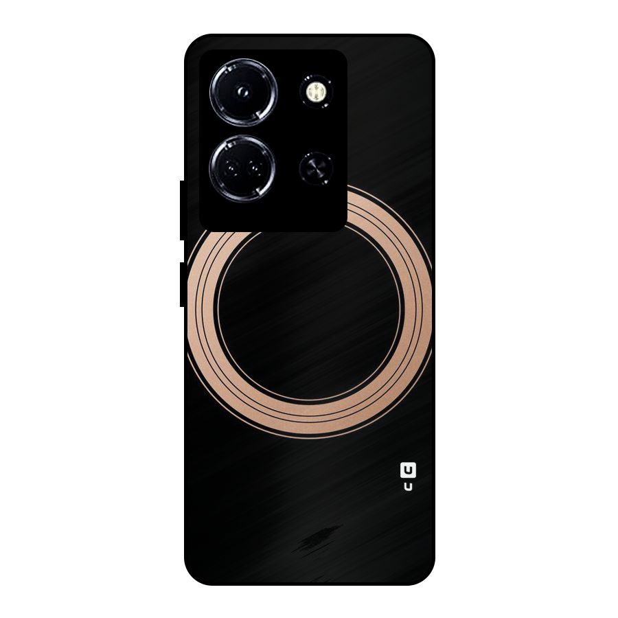 Elite Circle Metal Back Case for Infinix Note 30 5G