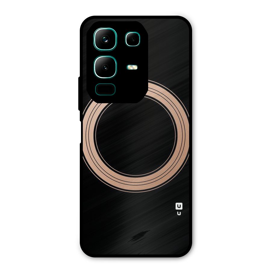 Elite Circle Metal Back Case for Infinix Note 50x