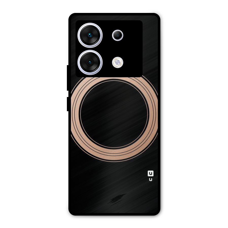 Elite Circle Metal Back Case for Infinix Zero 30 5G