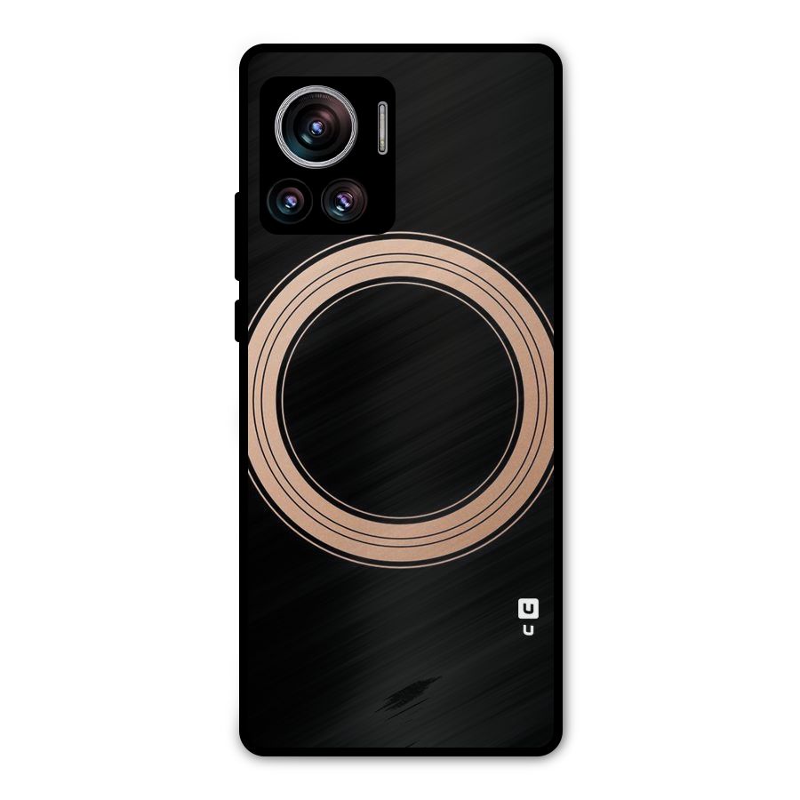 Elite Circle Metal Back Case for Motorola Edge 30 Ultra