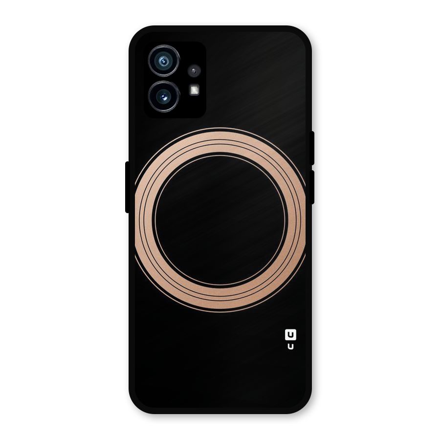Elite Circle Metal Back Case for Nothing Phone 1