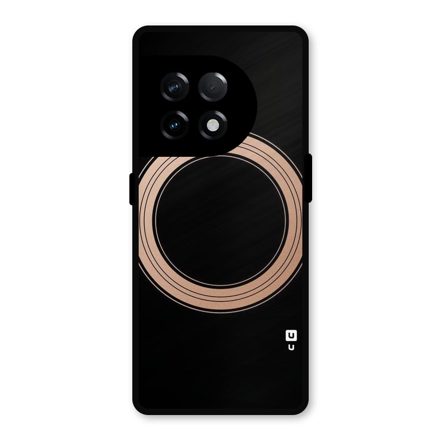 Elite Circle Metal Back Case for OnePlus 11R