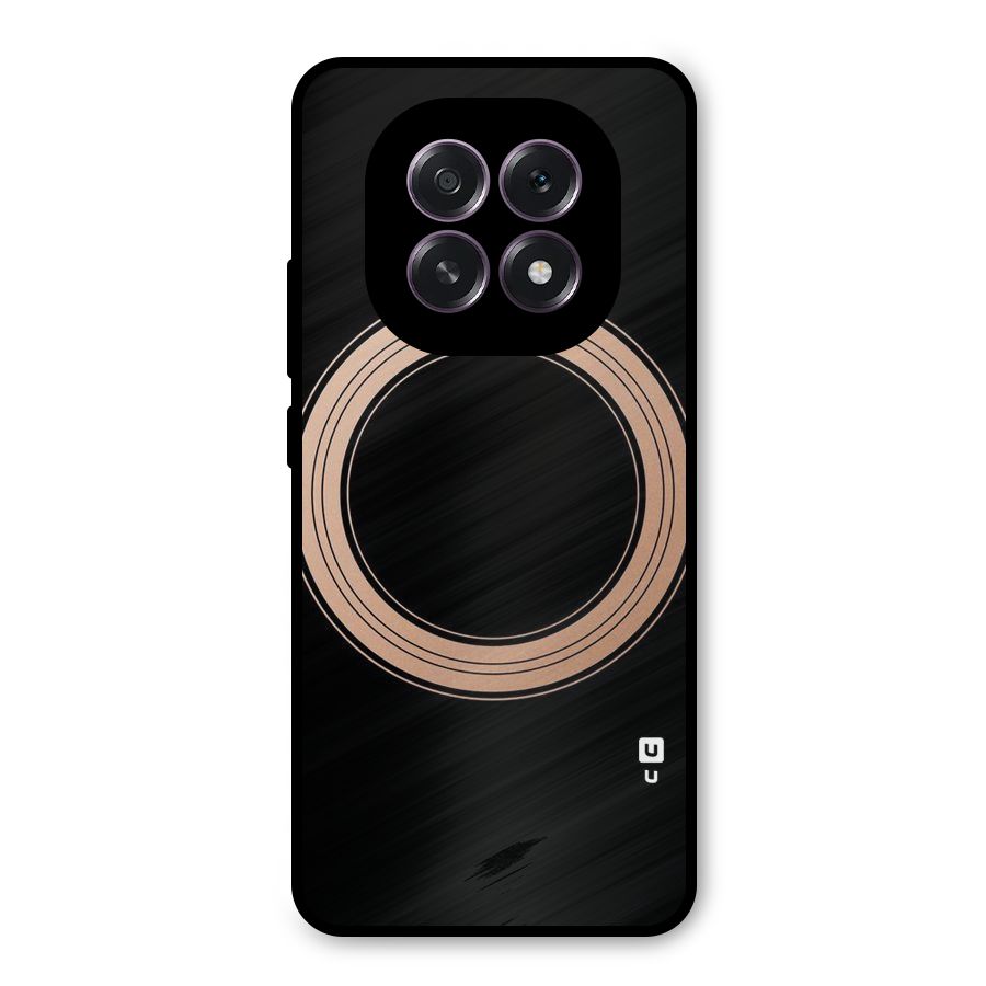 Elite Circle Metal Back Case for Oppo F29