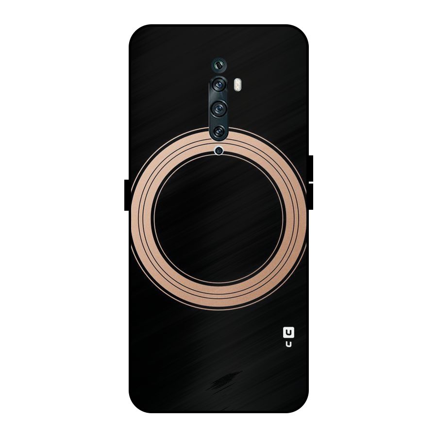 Elite Circle Metal Back Case for Oppo Reno2 Z