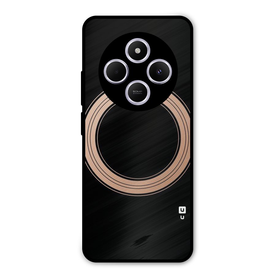 Elite Circle Metal Back Case for Poco C75 5G