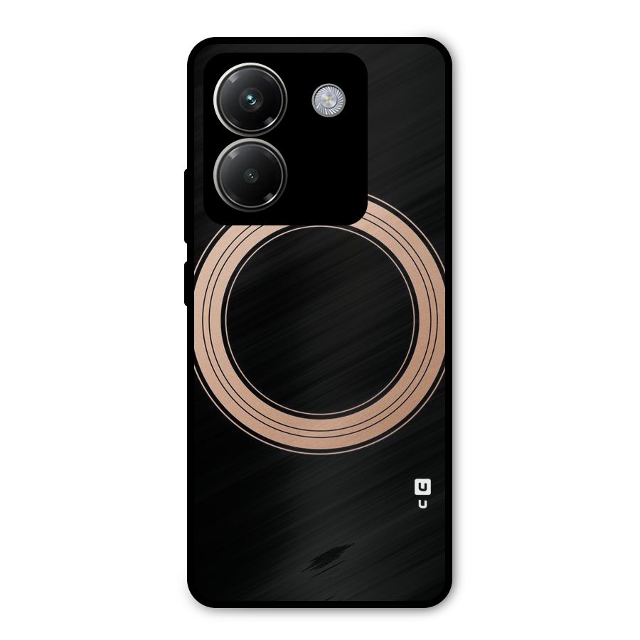 Elite Circle Metal Back Case for Poco M7 Pro 5G