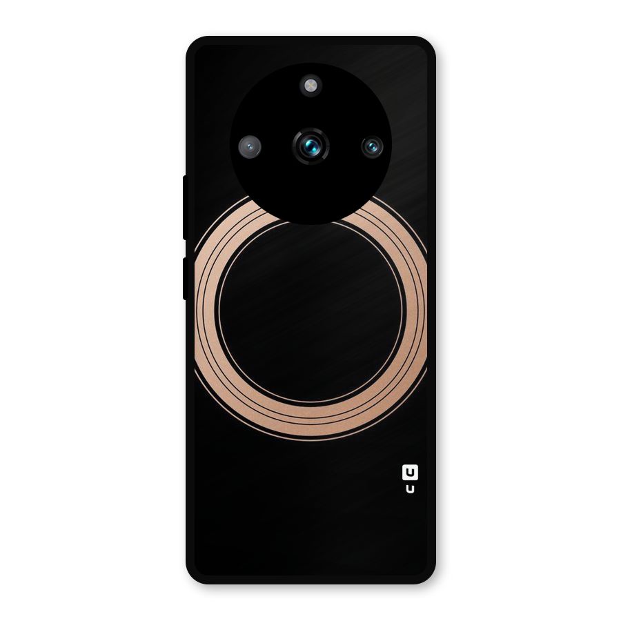Elite Circle Metal Back Case for Realme 11 Pro