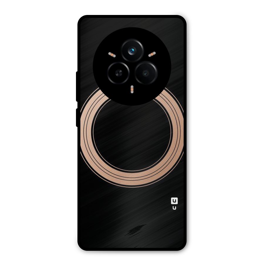 Elite Circle Metal Back Case for Realme 14 Pro
