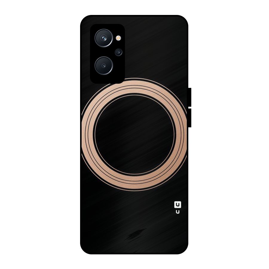 Elite Circle Metal Back Case for Realme 9i 5G