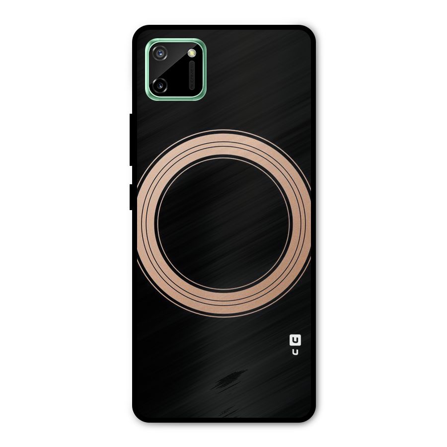 Elite Circle Metal Back Case for Realme C11