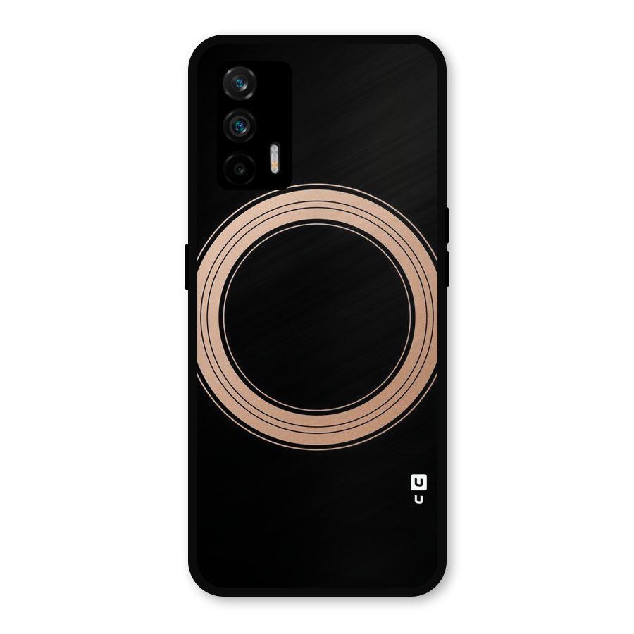 Elite Circle Metal Back Case for Realme GT 5G