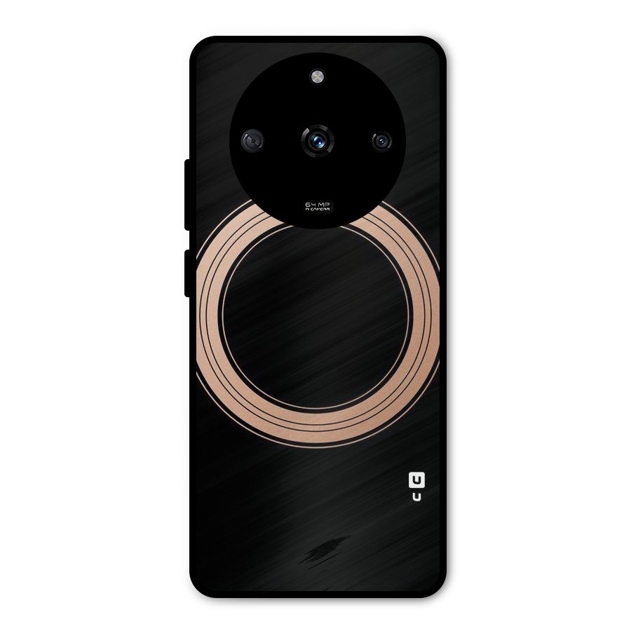Elite Circle Metal Back Case for Realme Narzo 60 5G