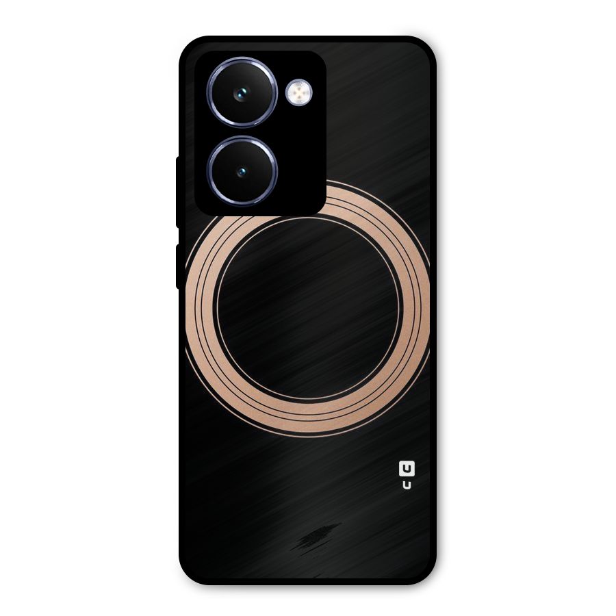 Elite Circle Metal Back Case for Realme P3 Ultra