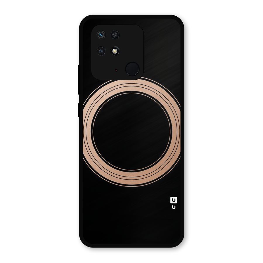 Elite Circle Metal Back Case for Redmi 10 Power