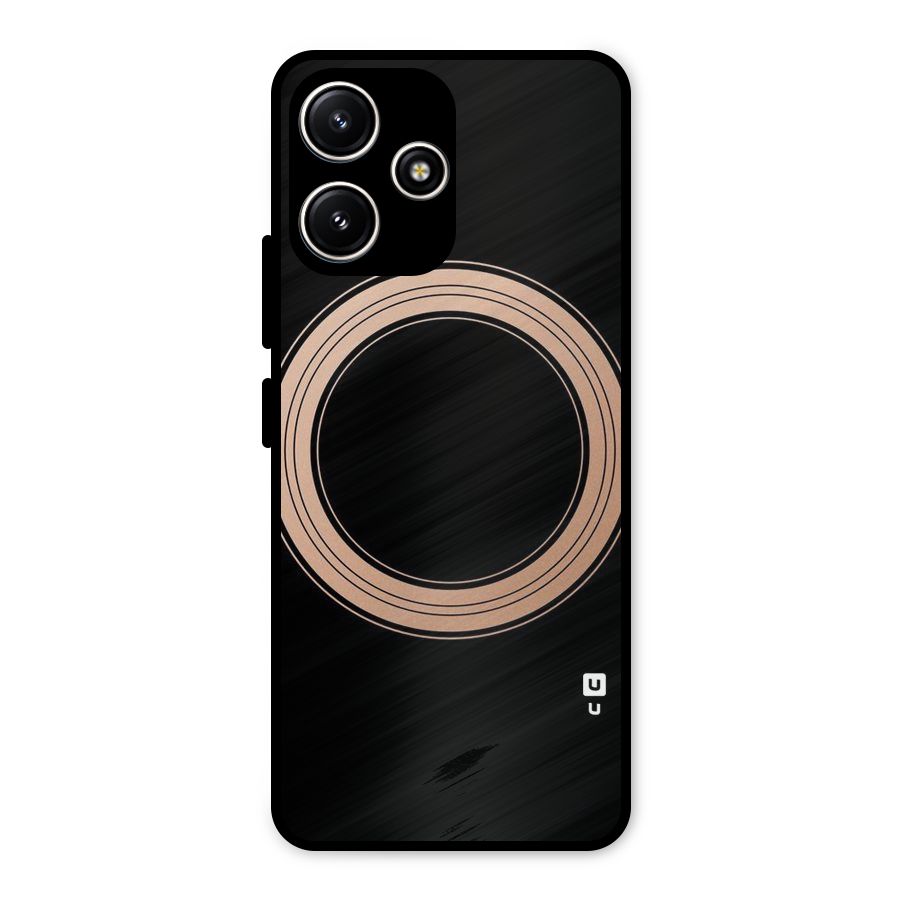 Elite Circle Metal Back Case for Redmi 12 5G