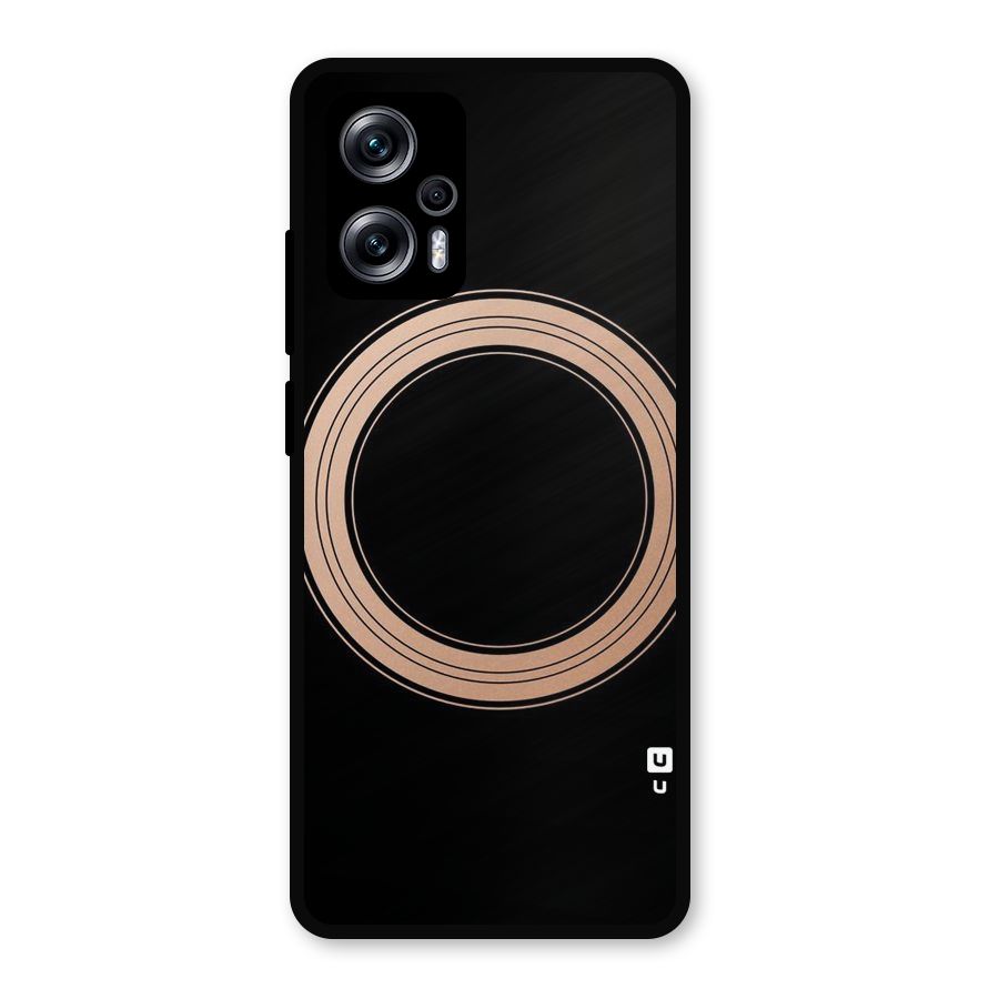 Elite Circle Metal Back Case for Redmi K50i