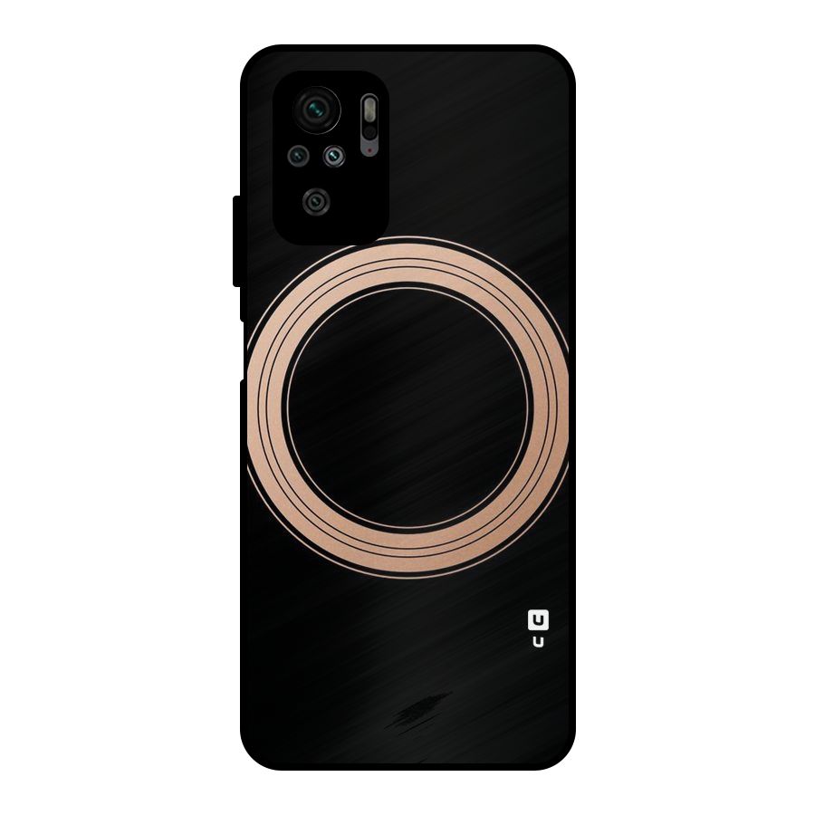 Elite Circle Metal Back Case for Redmi Note 10S