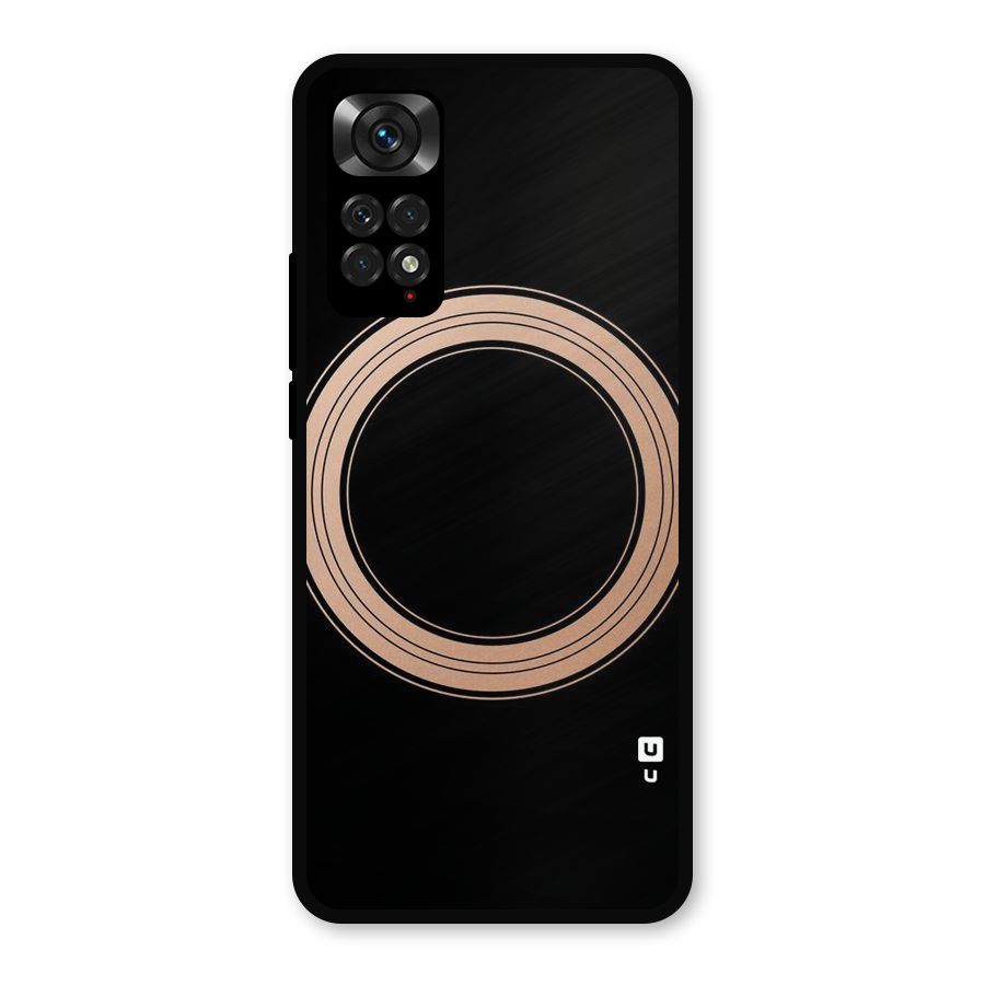 Elite Circle Metal Back Case for Redmi Note 11
