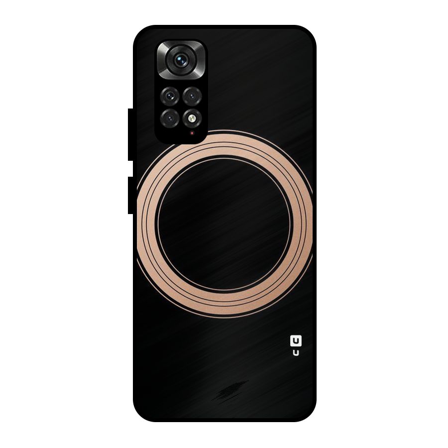 Elite Circle Metal Back Case for Redmi Note 11 Pro