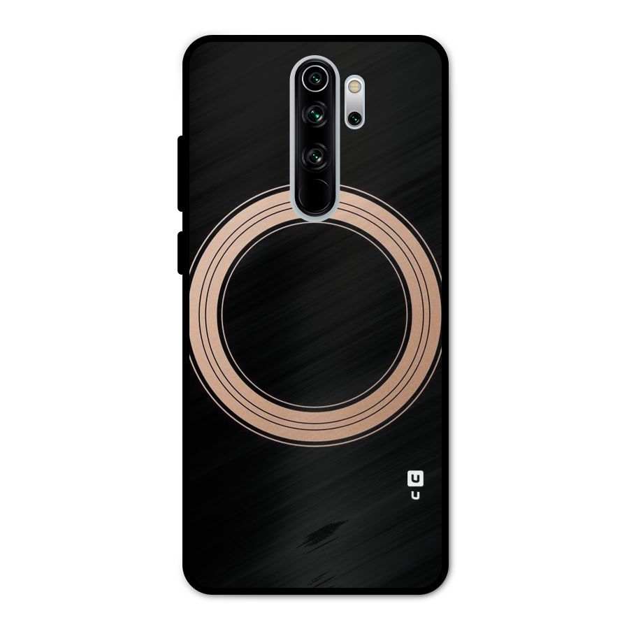 Elite Circle Metal Back Case for Redmi Note 8 Pro