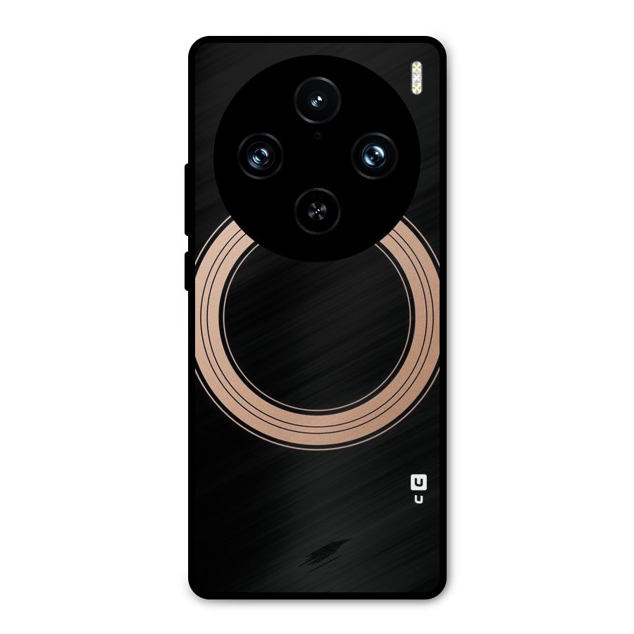 Elite Circle Metal Back Case for Vivo X100 Pro