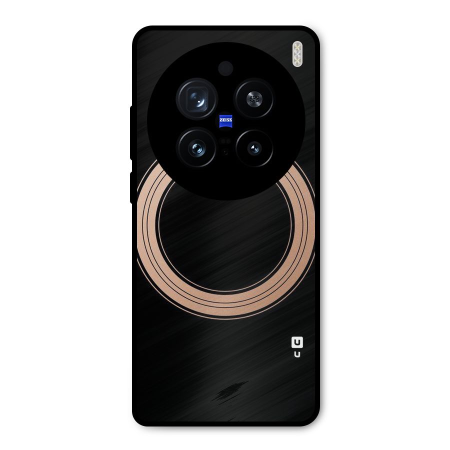 Elite Circle Metal Back Case for Vivo X200 Pro
