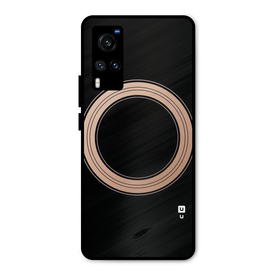 Elite Circle Metal Back Case for Vivo X60