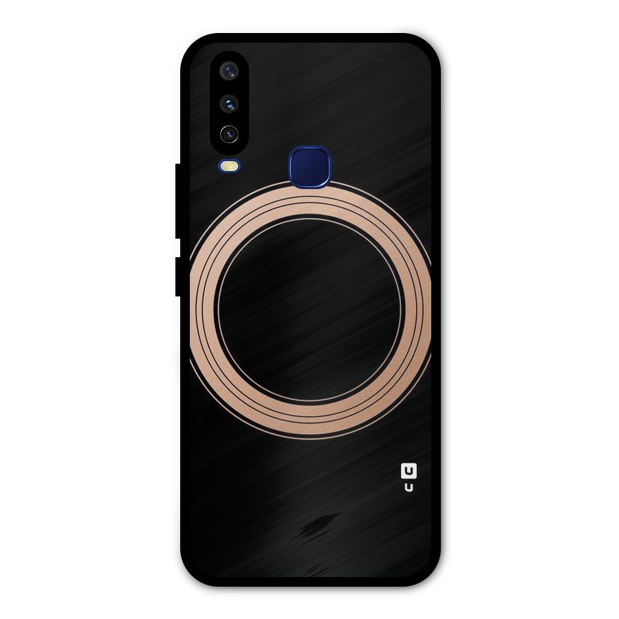 Elite Circle Metal Back Case for Vivo Y15